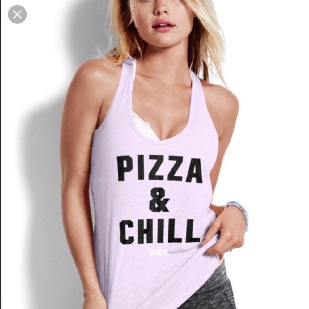 PINK Lavender Tank Top